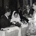 1957 Matrimonio di Pasquale D'Antonio e Teresa Criscuolo con padre D'Onghia avv benedetto Accarino e sullo sfondo Diego Criscuolo