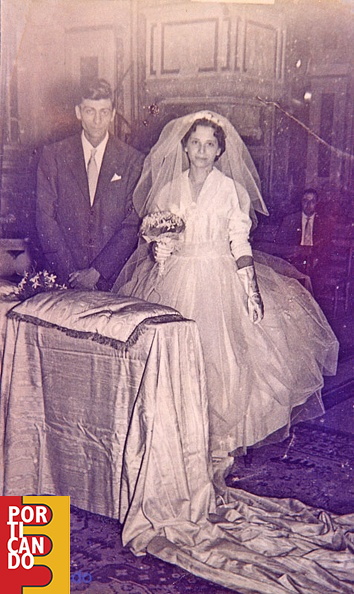 1959 Michela ( Rita) D'Acunto e Mario Quarello