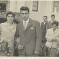 1960 circa Luigi Panza e Anna Bisogno