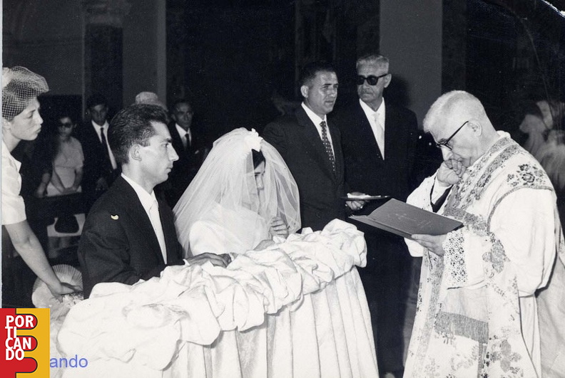 1964 Enzo Santoriello e Rosa Panzella sposati dallo zio Savino Coronato testimone Ernesto Ferraioli