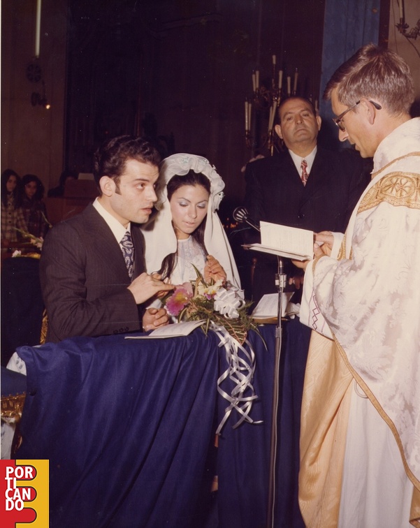 1972 matrimonio Giuseppe (pinuccio) Sorrentino e Luigia Trotta