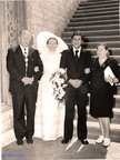 1973 Linda Langiano e Matteo Russo con i genitori di Linda