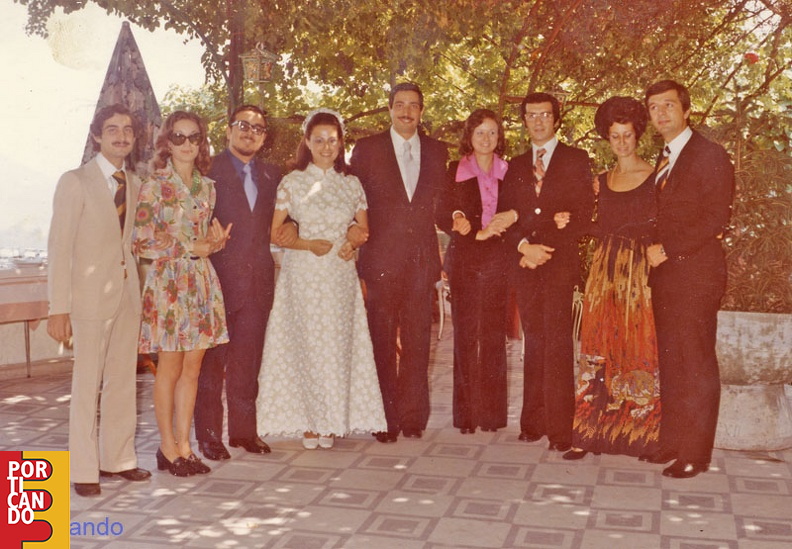 1975 circa Franco Garafalo e Angela Galise ( Avella Verbena Scapolatiello De Felicis Siani Accarino )
