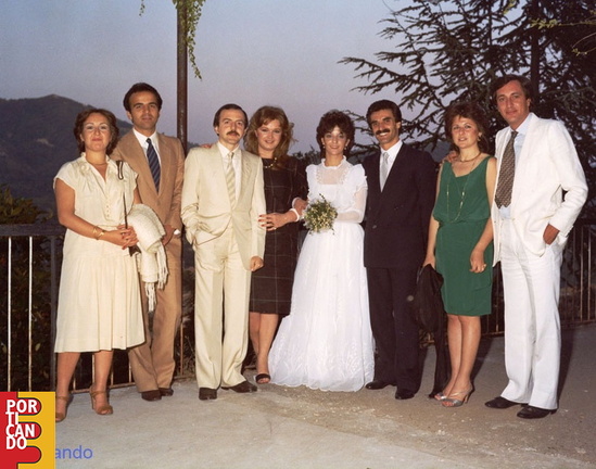 1983 matrimonio Antonietta Belgio Longobardi  De Simone  Agreste Malinconico  la sposa  Barbato  D Amico Gallo