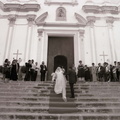 2003 Vincenza Della Monica entra in chiesa per sposare Vittorio Ugliano