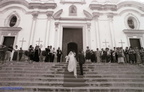 2003 Vincenza Della Monica entra in chiesa per sposare Vittorio Ugliano