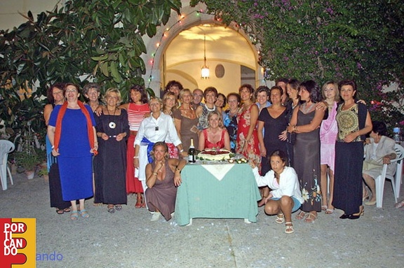 2005 13 LUGLIO - 25 anni di matrimonio di Gaetano e Mariella - le amiche