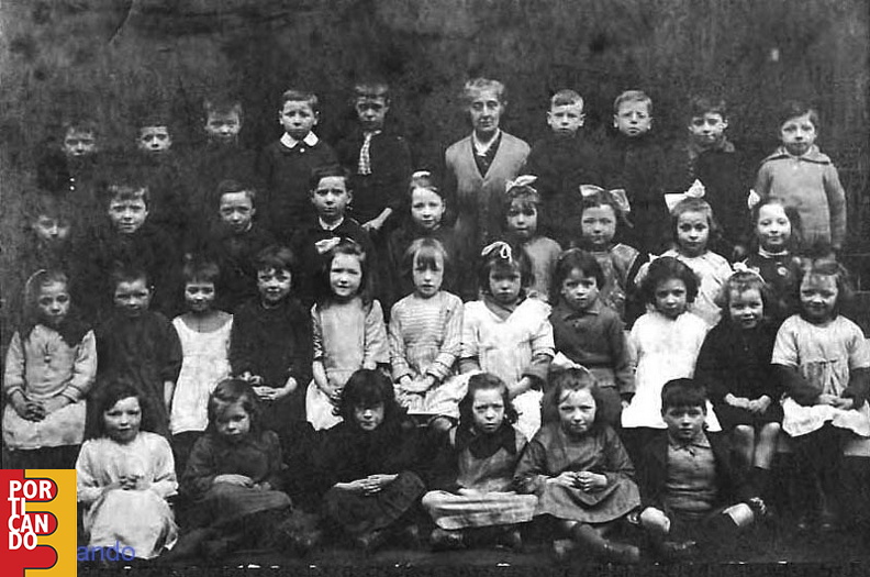 1920 circa Ignazio Armenante alla scuola inglese di Glascow
