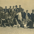 1930 circa Felice Landi Catello Macolo ed amici in gita in costiera