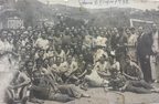 1933 squadra di calcio cavese con tifosi a campo sportivo di salerno