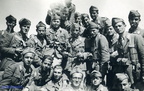 1941 Emilio De Leo  Luigi Trincia Sandro  Malinconico con altri soldati ad Eboli