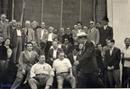 1945 circa Francesco e Nicola fondatori del gruppo Senatore fra gli altri Ciccio Avagliano e Pasquale Senatore