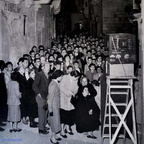 1954 circa la televisione fenomeno di massa (foto di Antonio Avallone)