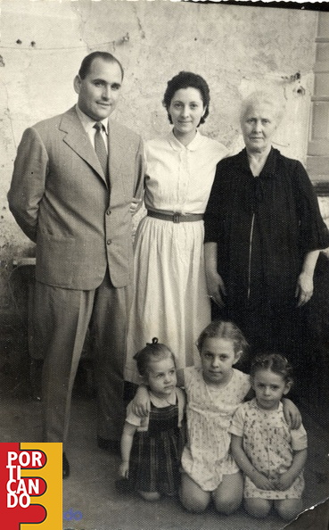 1956 Salvatore Ragazzino e Rosa Benincasa conErmelinda Saggese e le Langiano