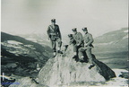 1960 Guglielmo Lamberti a sx in piedi in val Renetta con i colleghi