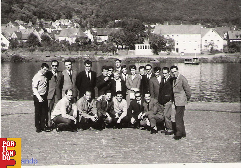 1963 Guglielmo Lamberti  a Heideberg per un corso di tedesco