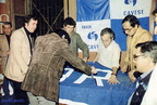 1981 Bruno Magliano ad un club tifosi cavesi