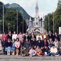 1985 pellegrini a Lourdes