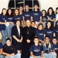 1991 Gruppo giovanile Vincenziano di Pregiato con il vescovo Di Palma