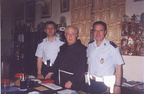 2002 Domenico Tramontano padre Fedele Malandrino Domenico Lamberti alla festa di Sant'Antonio