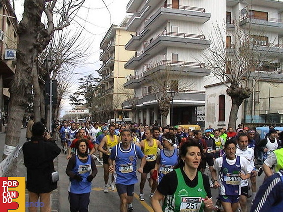 2003 16 marzo Maratona La Cavaiola
