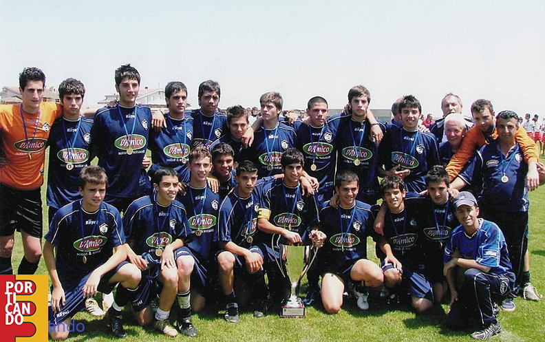 2007 cavese allievi campioni d'Italia serie c allenatore Emilio De Leo