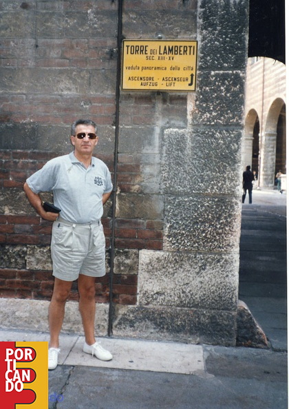 1990 Guglielmo Lamberti a Torre dei LAmberti ( Verona )