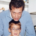 2000 circa Alfonso De Leo con il figlio Gianni (Ravenna)