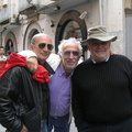 2009 Antonello Angelini ( Francia ) con Alfonso Memoli e Carlo in uno dei suoi ritorni a Cava