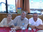 2009 Matteo Russo ( nella foto con La moglie Linda ed il cognato Aldo ) festeggia 60 anni a Sondrio