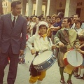 Patrizio Pagano con Eligio Saturnino fine anni 60
