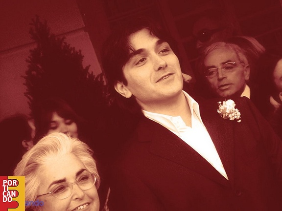 2007 12 22 Matrimonio Simona e Francesco -- Francesco con la mamma