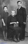 1946 da sx Olmina Adinolfi Gambardella Anna e Luigi Adinolfi