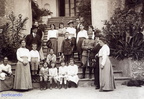 1919 famiglia Ioele in villeggiatura all' Annunziata (attuale Villa Maria)