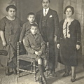 1920 circa famiglia di Alfredo Prisco con i figli Mario e Arturo