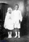 1924 Prima Comunione di Vincenzo e Ida Senatore