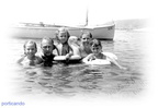 1958  famiglia Langiano al mare