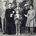 1960 famiglia di Vincenzo Conte ed Esther Matonti con Don Peppino Di Donato
