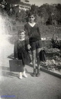 1961 circa Alfredo Ciccullo con la sorella