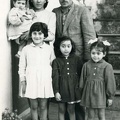 1962 Pietro D'Arco la moglie Elena Barone von figli ( Antonella ) e altri