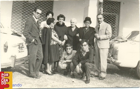 1963 Famiglia di Elio Lamberti ( Rondinella ) con Parenti