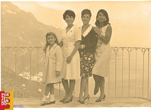 1967 circa le figlie di Armando-Renato di Mauro Maria Antonietta Alba Melania Luciana