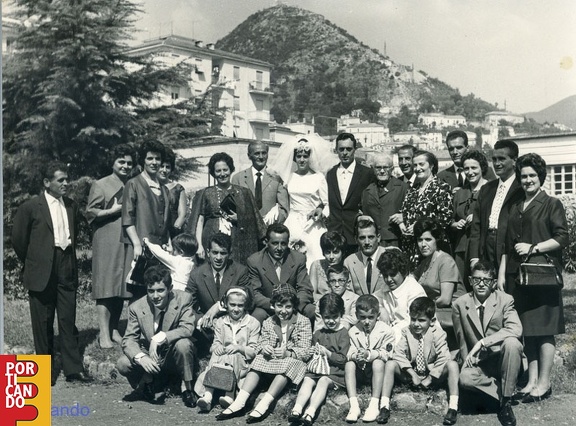 1967 circa famiglia Santoriello Nicola Carmine Mariarosaria Lucia Anna