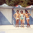 1972 Enzo e Enrico Passaro con la mamma Gina al Risorgimento di Vietri
