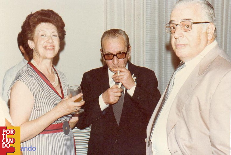 1982 MariaPia Lorito e Carmine Terracciano con Adolfo Maiorino (al centro )