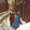 1985 Michele e Serena Trezza neve al Corpo Di Cava