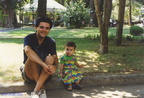 1997 Enrico Passaro e Ilaria in Villa