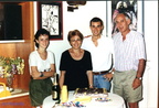 1998 circa Enzo  Rosetta  Mattia e Carolina Damiani