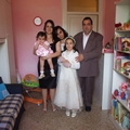 2008 giugno Mariaolmina Fariello e la sua famiglia il giorno della sua comunione