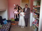 2008 giugno Mariaolmina Fariello e la sua famiglia il giorno della sua comunione